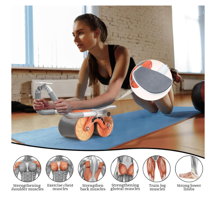 Rueda Abdominal de rebote automático